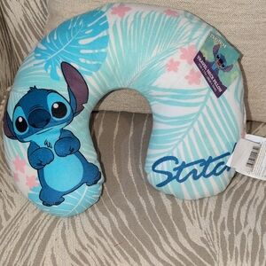 Disney Stitch Tropical Blue Kids Neck Pillow